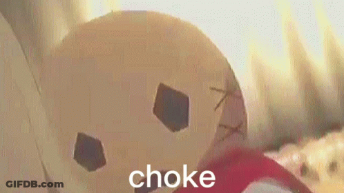 Stuffed Animal Choke On Bed GIF