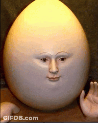Stuffed Animal Holding Basket Of Easter Eggs Is That A Golden Egg GIF