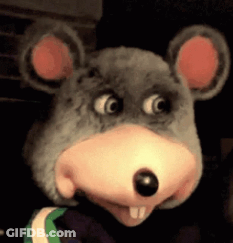 Stuffed Animal In Mouse Costume GIF