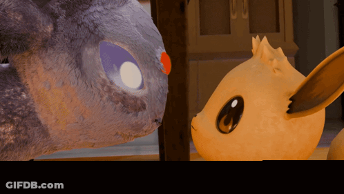 Stuffed Animal Looking At Another GIF