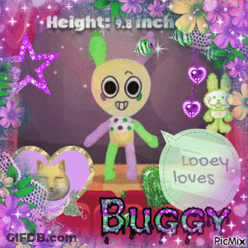Stuffed Animal Saying Buggy GIF