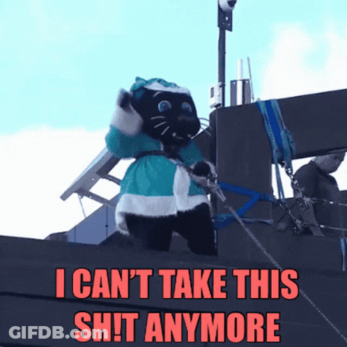 Stuffed Animal Saying I Can't Take This Shit Anymore GIF