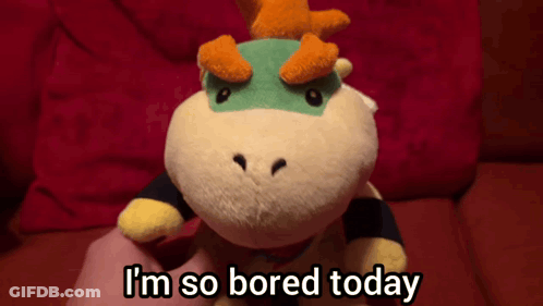 Stuffed Animal Saying I Don't Know What To Do GIF