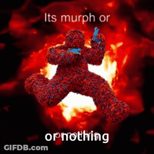 Stuffed Animal Saying Its Murph Or Opnothing GIF