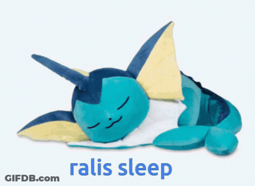 Stuffed Animal Saying Ratis Sleep GIF