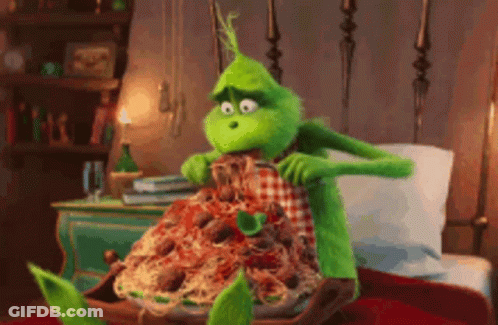Stuffed Animal Sitting On Bed Saying Meatball GIF