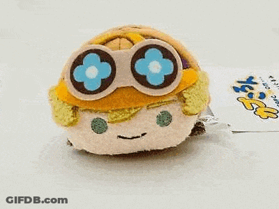 Stuffed Animal Tag Says A GIF