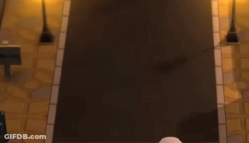 Stuffed Animal Walking In Video Game GIF