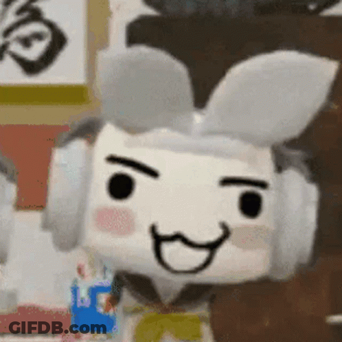 Stuffed Animal Wearing Headphones Making Face GIF