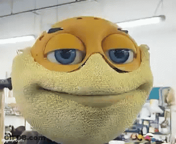 Stuffed Animal With Blue Eyes GIF
