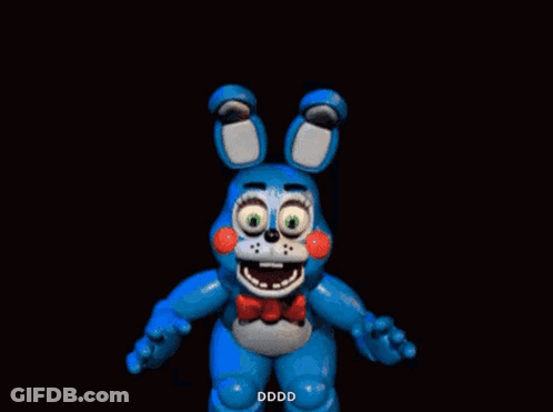 Stuffed Animal With Green Eyes And Red Balloons GIF