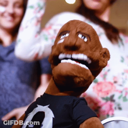 Stuffed Animal With Number 8 GIF
