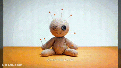 Stuffed Animal With Pins And So Lo Que Tengo Que Hacer GIF