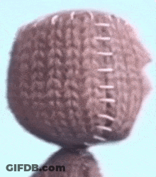 Stuffed Animal With Stitched Face GIF