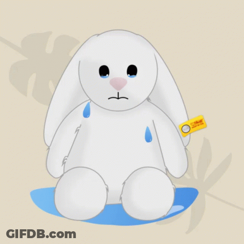 Stuffed Animal With Yellow Steiff Tag GIF