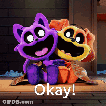 Stuffed Animals Saying Okay GIF