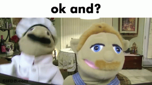 Stuffed Animals Standing With Ok Below GIF