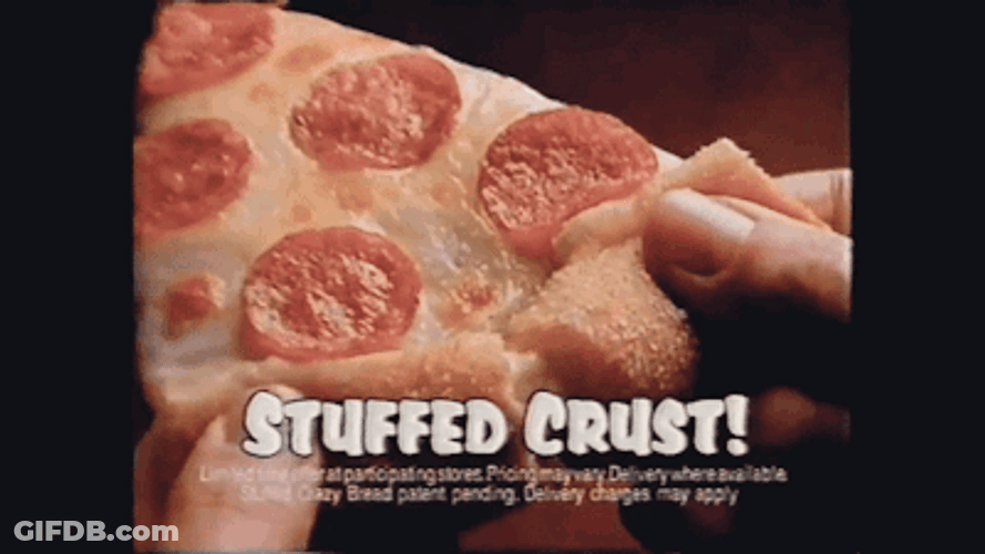 Stuffed Crust Pizza GIF