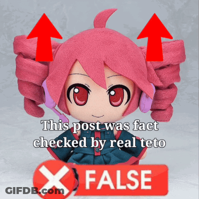 Stuffed Doll This Post Was Fact Checked By Real Teto GIF