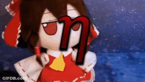 Stuffed Doll With Red Letter N GIF