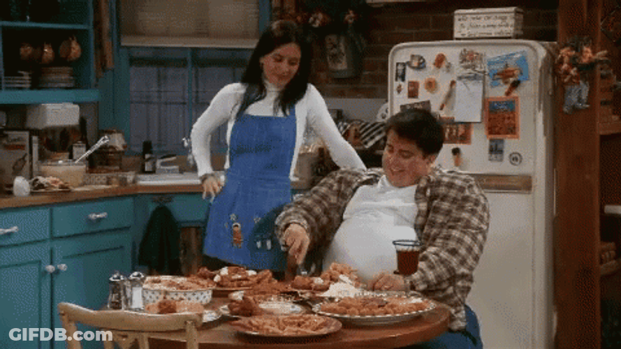 Stuffed Food How You Doing GIF