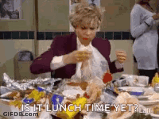 Stuffed Is It Lunch Yet GIF