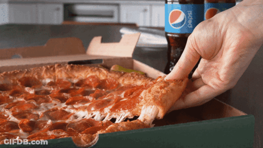Stuffed Pizza Mozzarella GIF