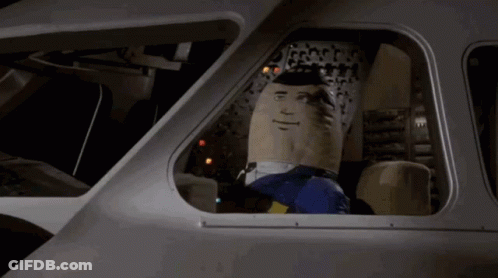 Stuffed Superman Sitting In Car GIF
