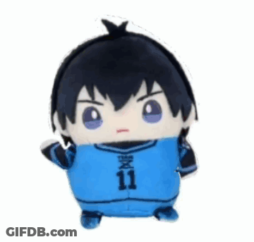Stuffed Toy Boy With Number 11 Jersey GIF