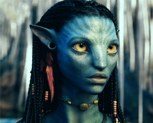 Stunned Avatar Neytiri GIF