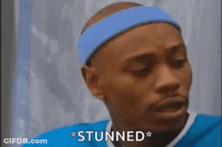 Stunned Confused Dave Chappelle GIF