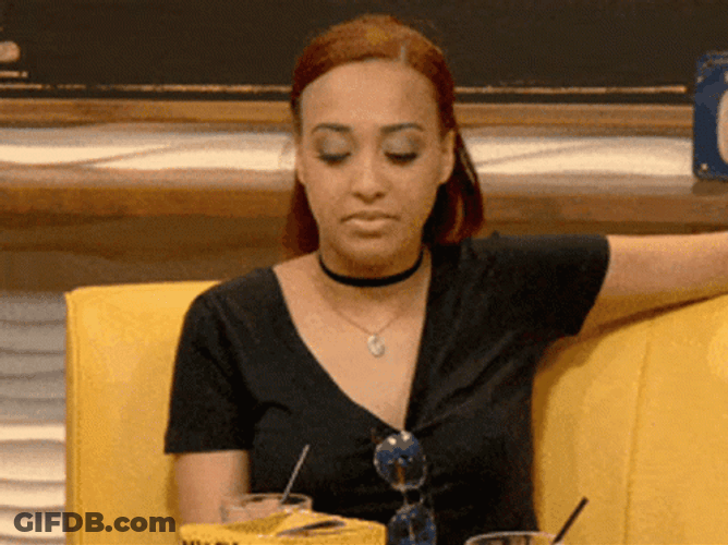 Stunned Fiona Nova Eye Roll GIF
