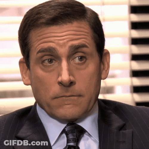 Stunned The Office Michael Funny What Really GIF