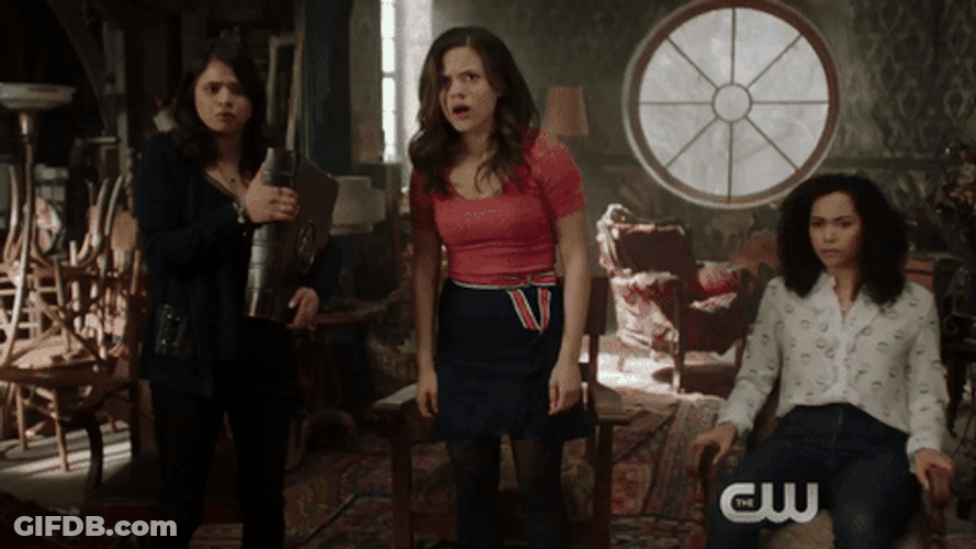 Stunned Vera Sisters New Charmed GIF