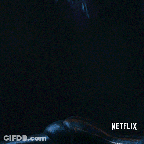 Stunning Alien Floating Lost In Space GIF