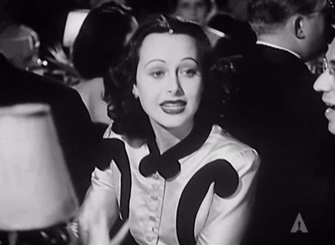 Stunning Marlene Dietrich Smiling GIF