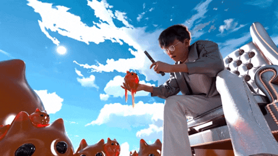 Stunning Video Boy Transitions GIF