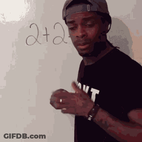 Stupid Math Solution Meme GIF