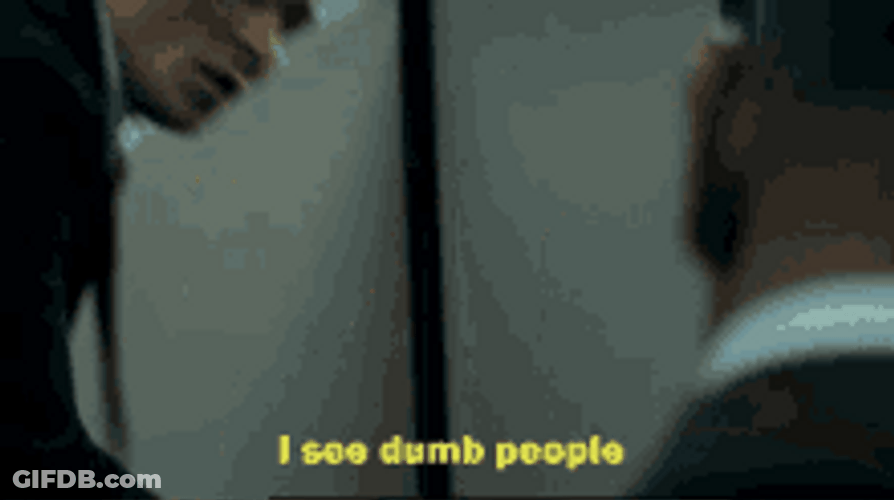 Stupid People See Dumb Employee Office GIF