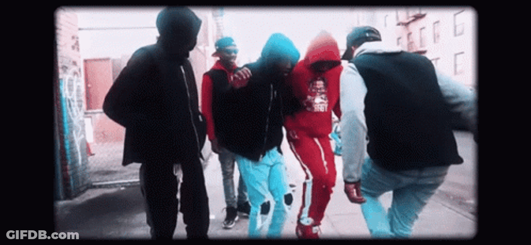 Sturdy Dance On The Road GIF