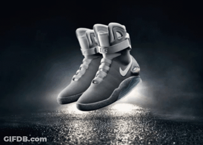 Stylish Nike Air Mag Shoes GIF