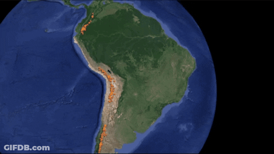 Subduction Geography Pangea GIF