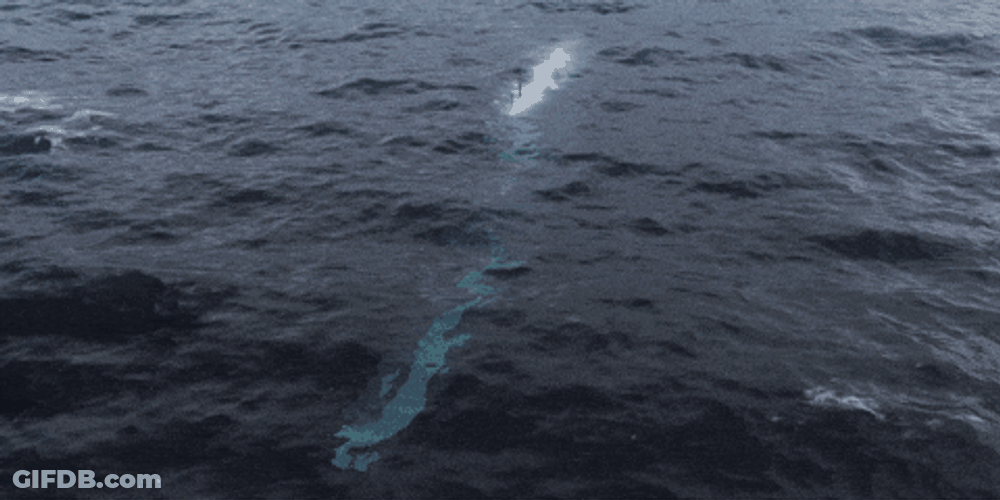 Submarine Emerging From Water GIF
