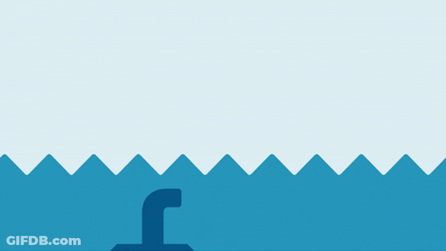 Submarine Slightly Emerging From Sea GIF