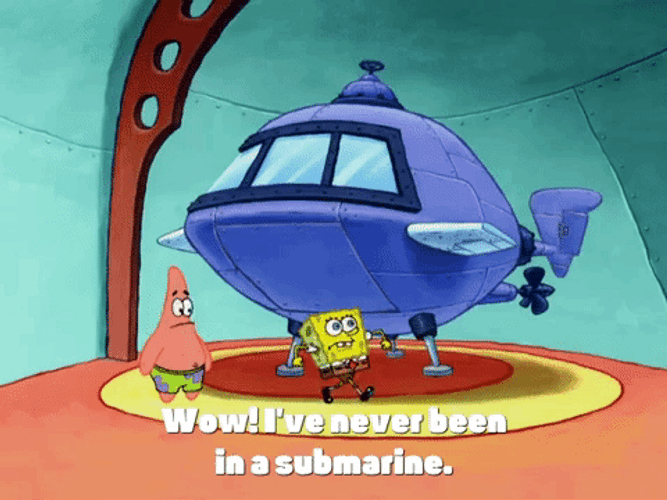 Submarine SpongeBob SquarePants And Patrick Star GIF