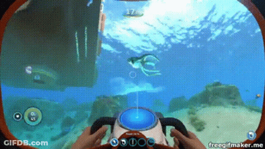 Subnautica Cuddlefish Goodbye GIF