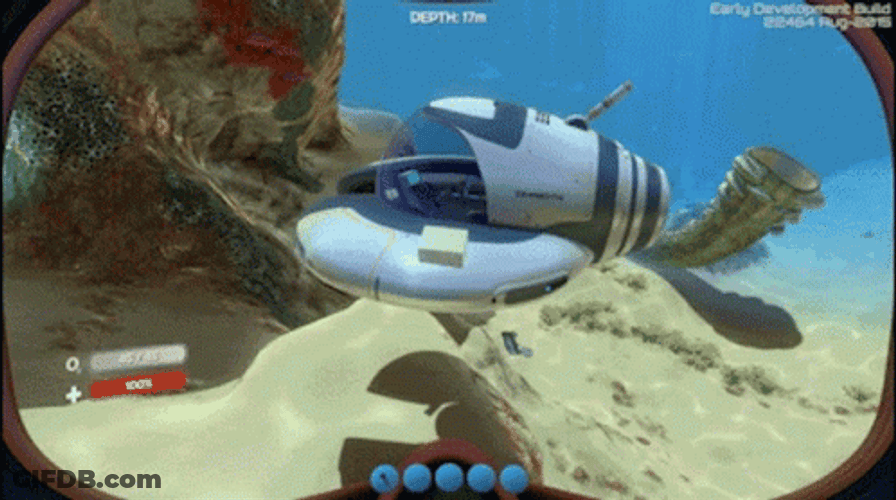 Subnautica Ocean Seamoth GIF