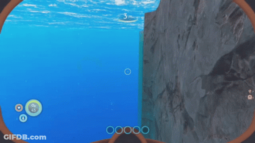 Subnautica Playing Below Zero GIF