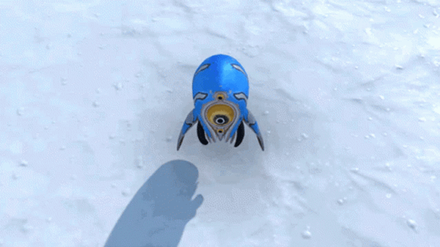 Subnautica Robotic Penguin GIF