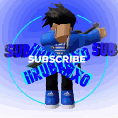 Subscribe Dab Sway Glitch Invitation GIF